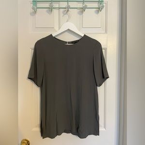 Eileen Fisher 100% Silk Top Blouse